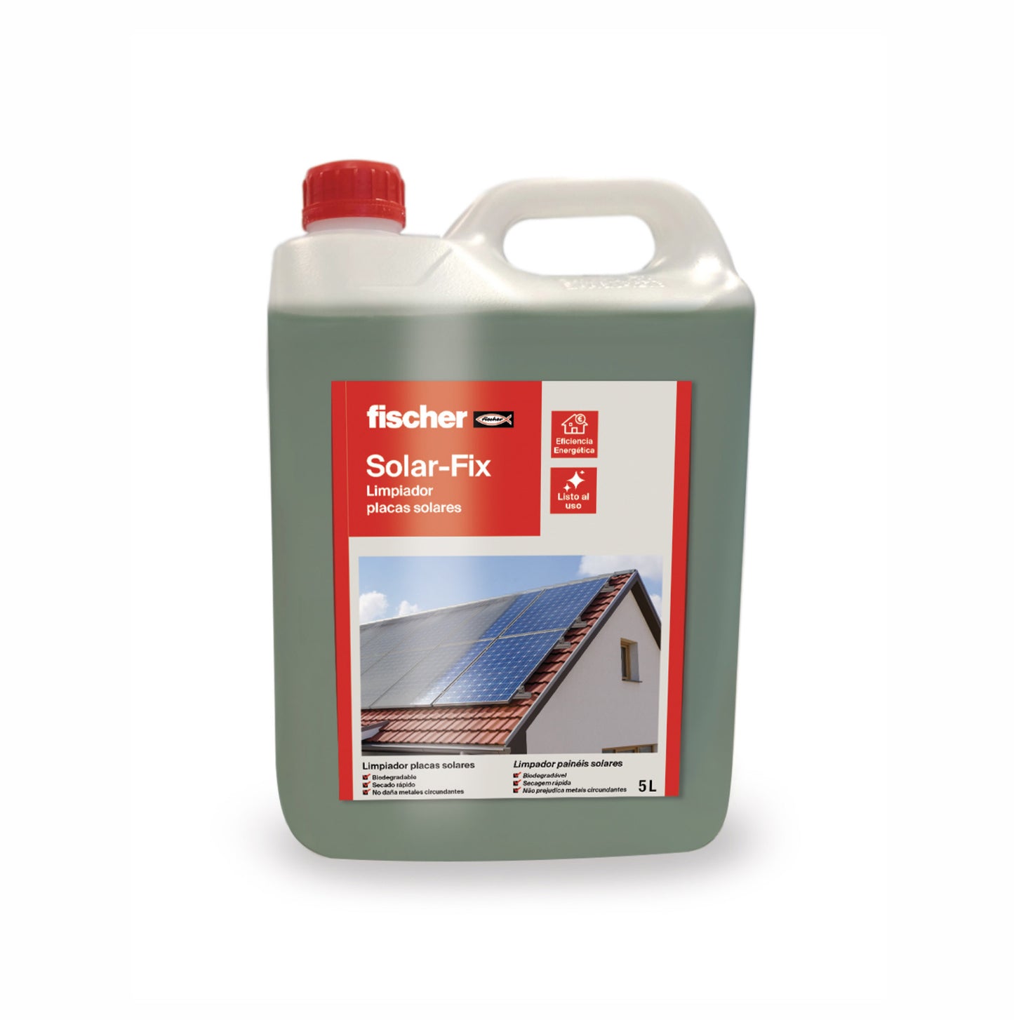 Limpiador de placas solares Solar-fix 5L Fischer - 1