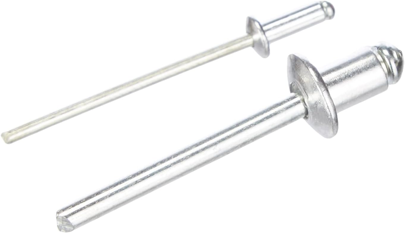 Riveter set with 100 rivets KWB 49407190