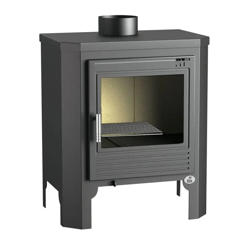 Estufa de leña frontal 57x40x71,7cm EDM