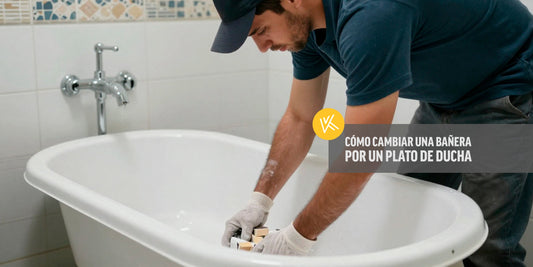 Cómo se puede cambiar una bañera por un plato de ducha