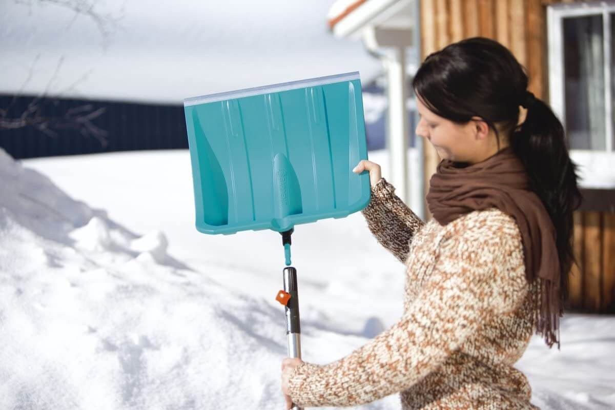 Pala para nieve con rasqueta de aluminio 40cm Combisystem ES 40 Gardena 3242-20 GARDENA - 2