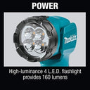 Linterna Led 14,4V / 18V LXT 12 posiciones Makita DEBDML815 MAKITA - 8