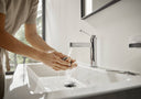 Finoris Mezclador monomando de lavabo 100 con vaciador Push-Open Cromo Hansgrohe HANSGROHE - 3