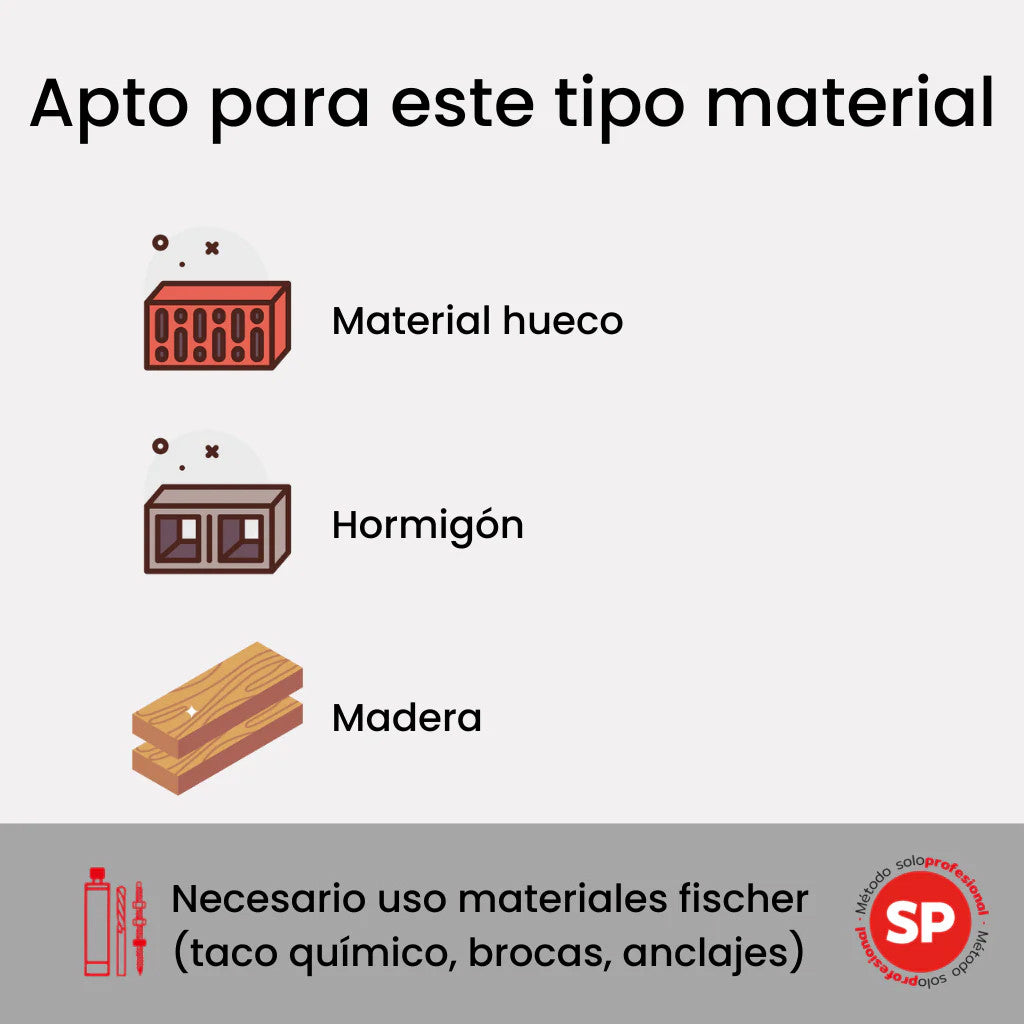 Kit Solar-Fix para Estructura Coplanar 5 módulos Fischer  - 13