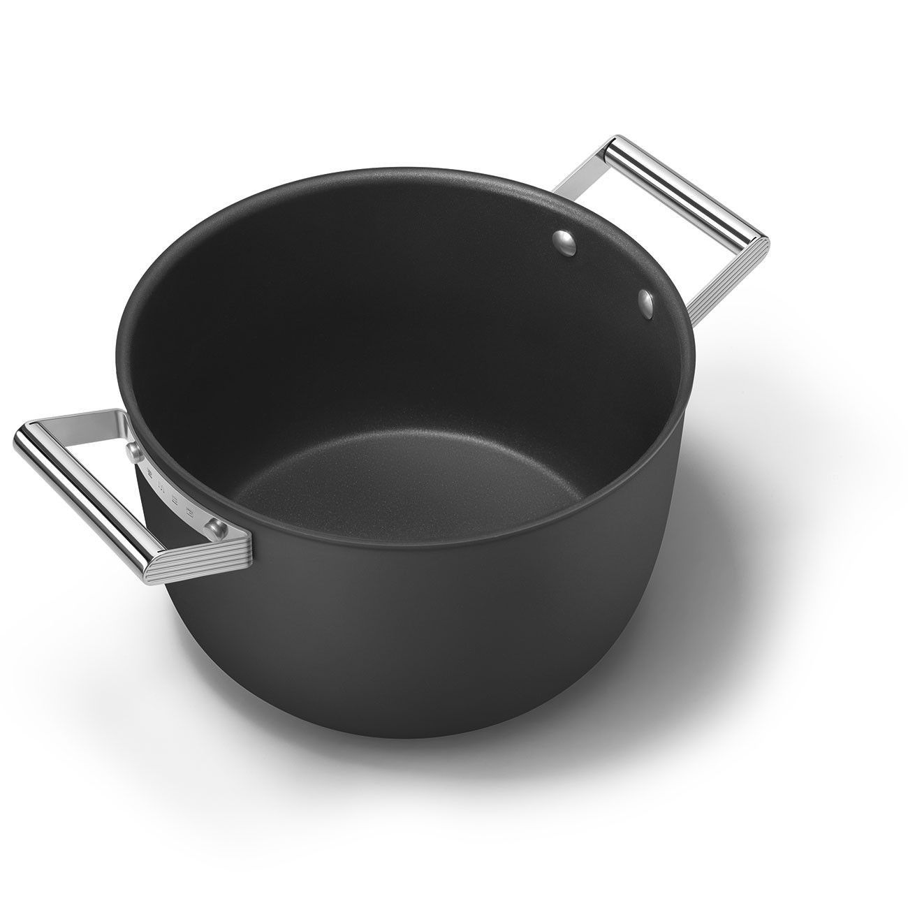 Smeg Matte Black Pot Set