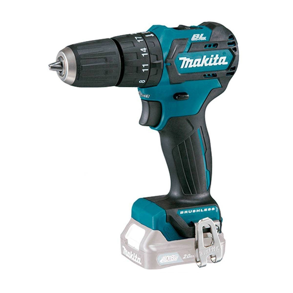 Taladro Percutor sin escobillas 12Vmax CXT BL 10mm Makita HP332DZ MAKITA - 1