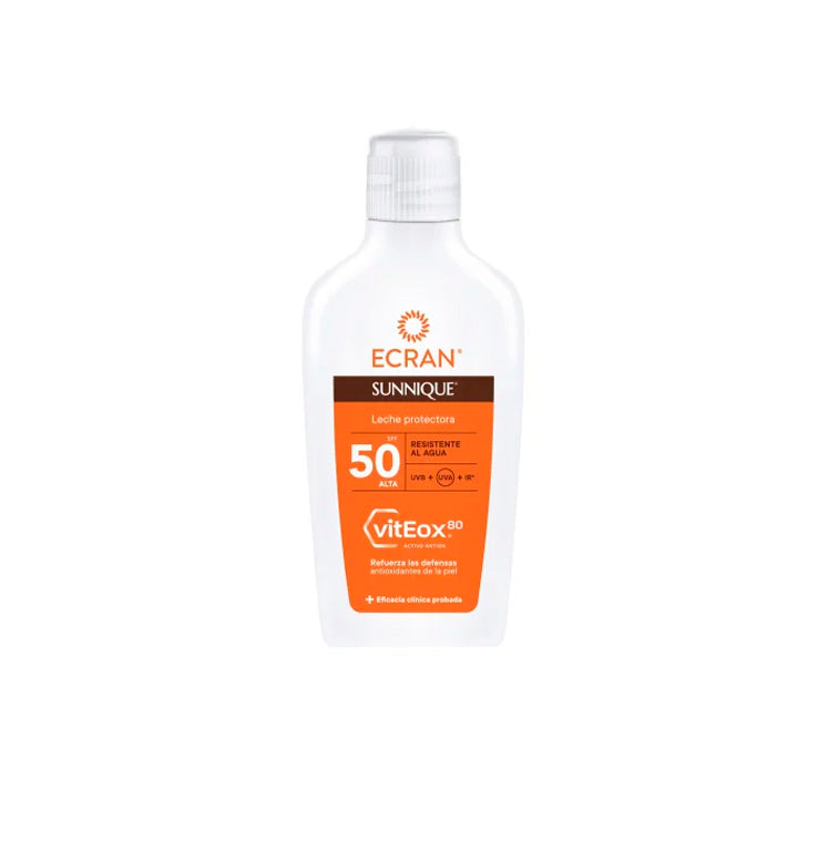 Leche protectora ligera FPS 50 200ml SUNNIQUE ECRAN