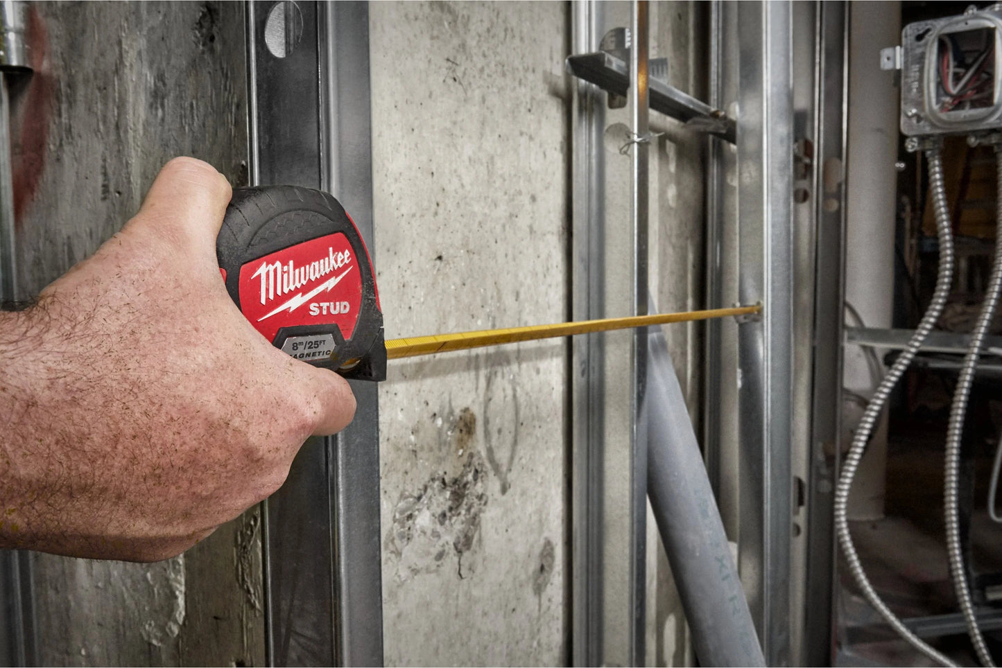 STUD GEN2 5m Milwaukee magnetic tape measure