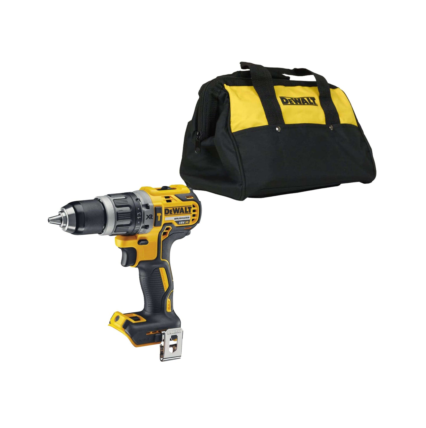 DEWALT DCD796Z 18V XR Brushless Hammer Drill with bag