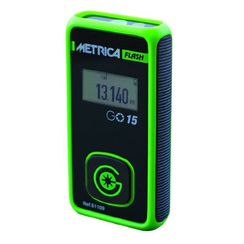 Medidor láser 15m Metrica Flash GO 15