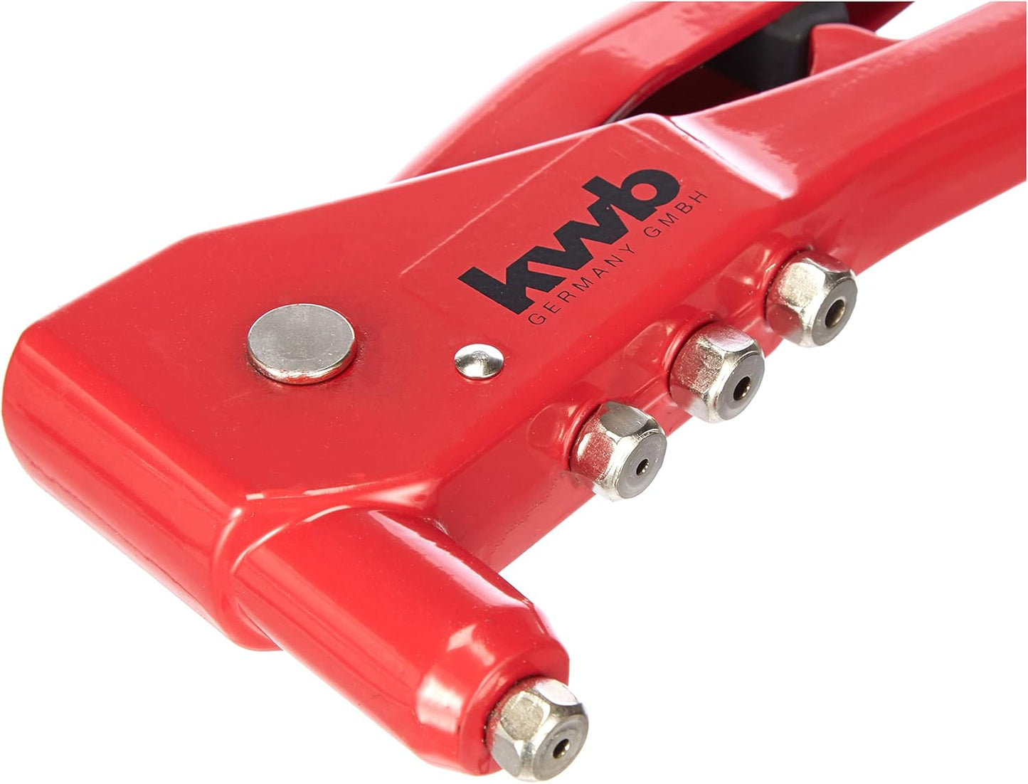 Riveter set with 100 rivets KWB 49407190