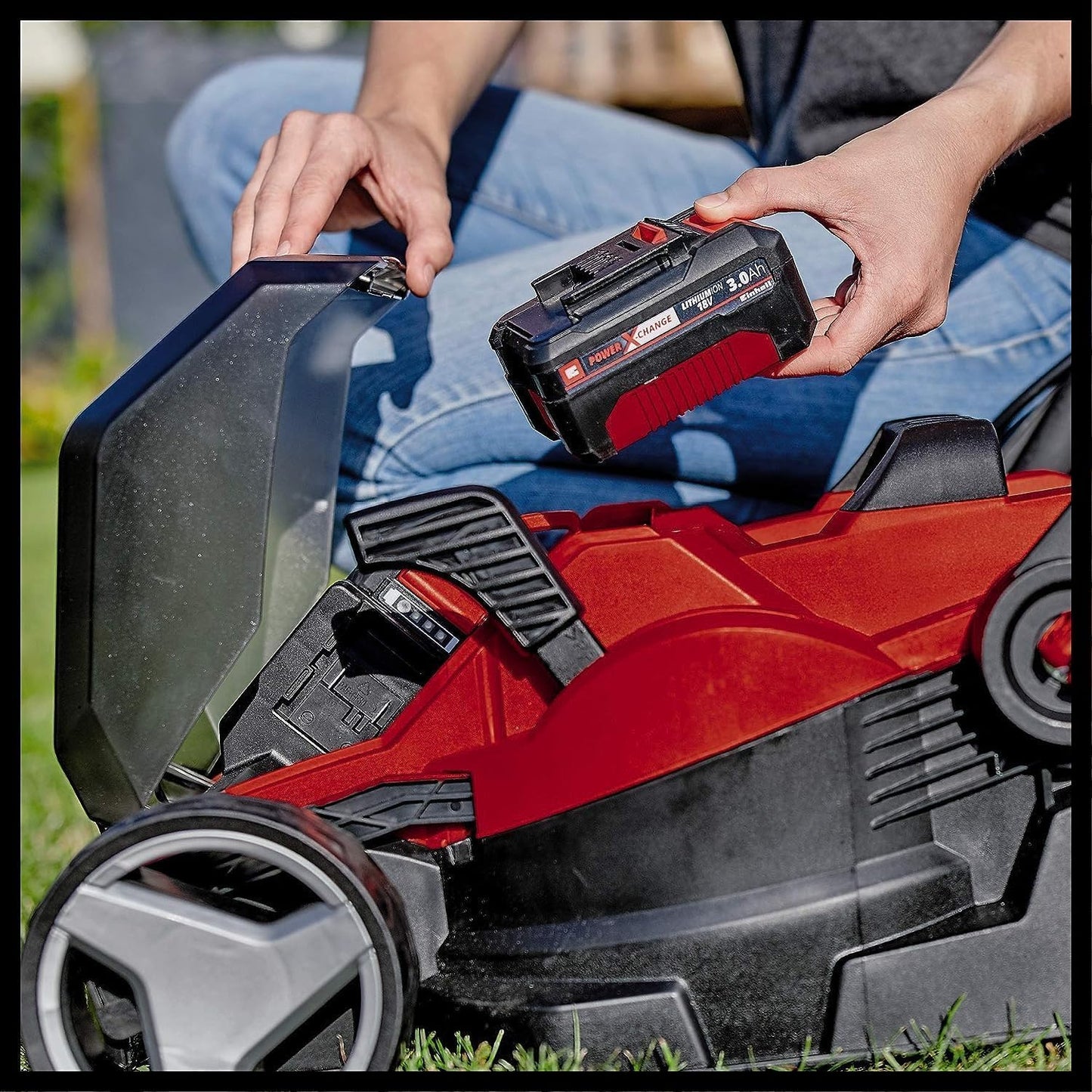 Einhell GE-CM 36/34-1 Li-Solo 18V battery lawn mower