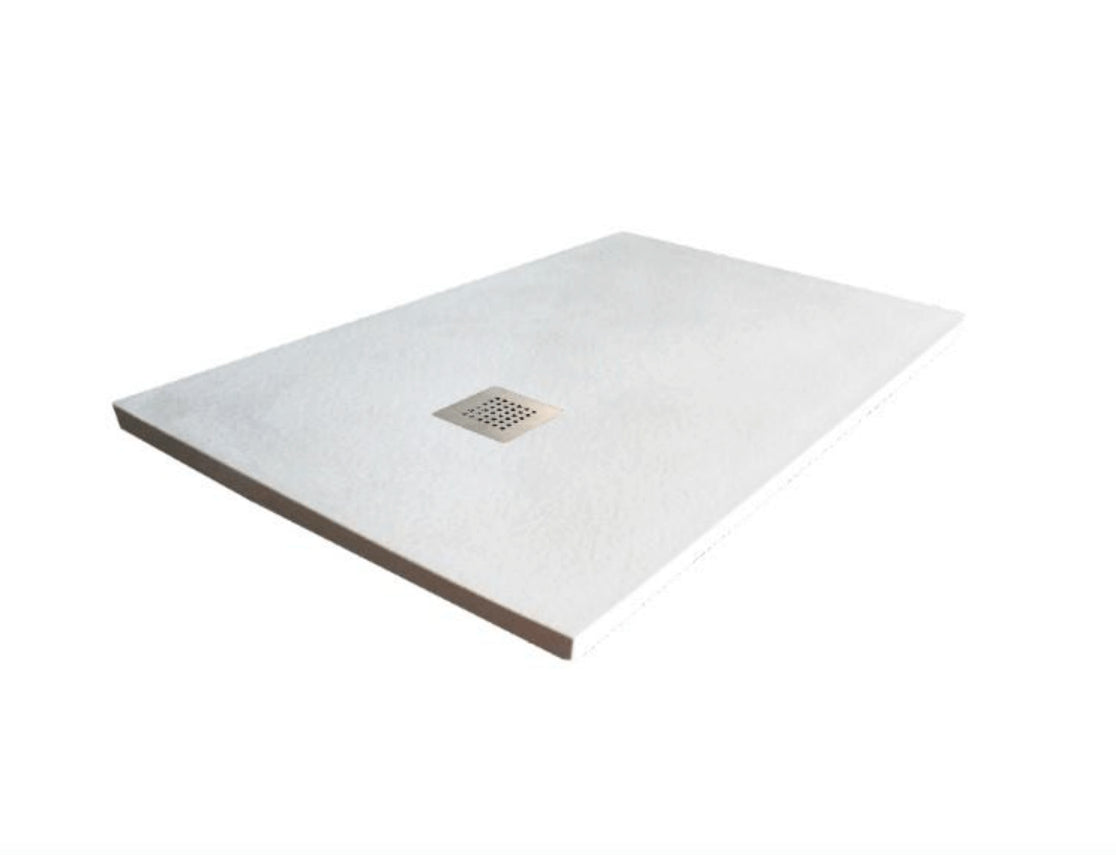 Plato de ducha Premium Textura pizarra natural con Sumidero 80x140cm  - 1