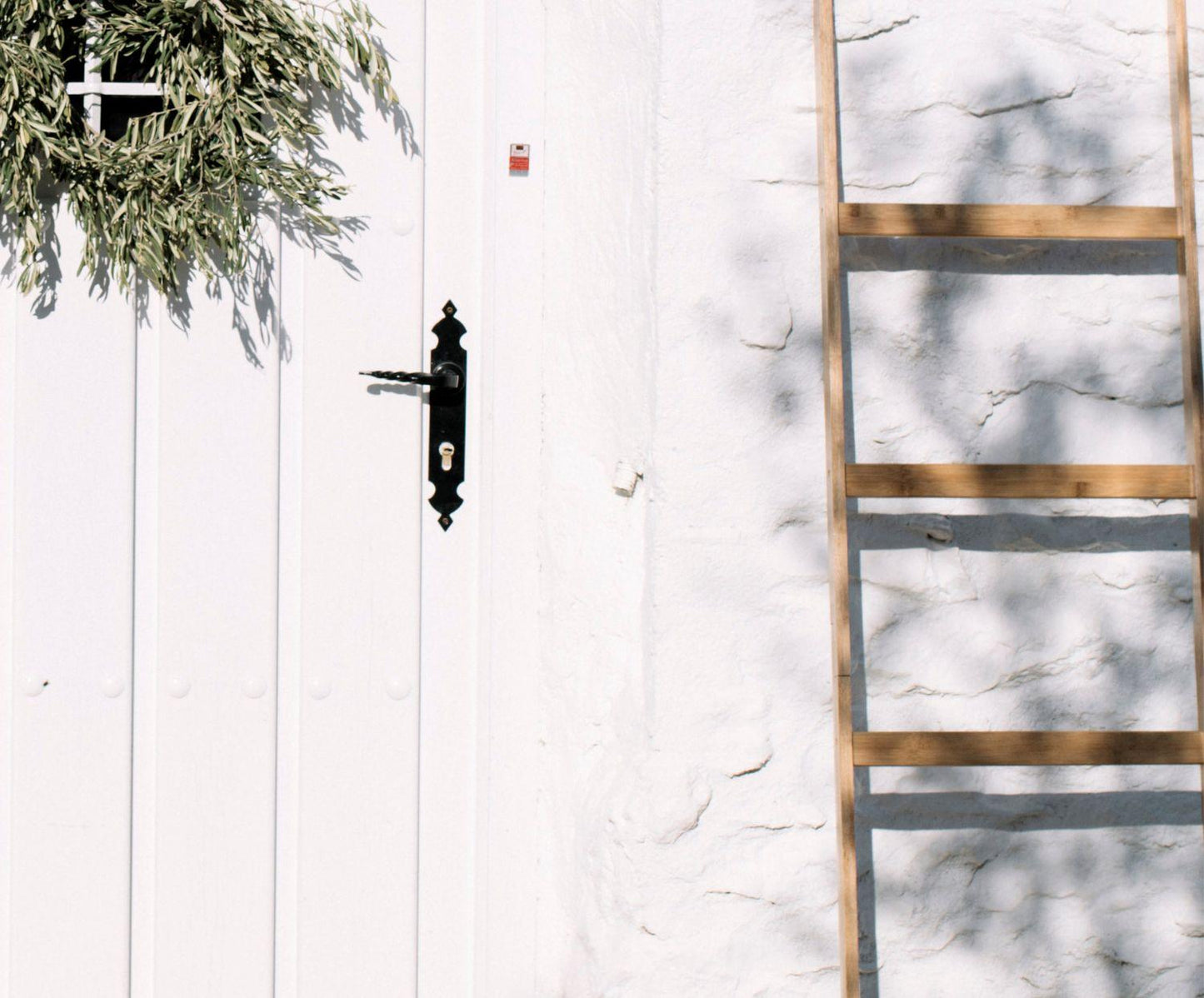 Decorative bamboo ladder 43×4×170cm Andrea House