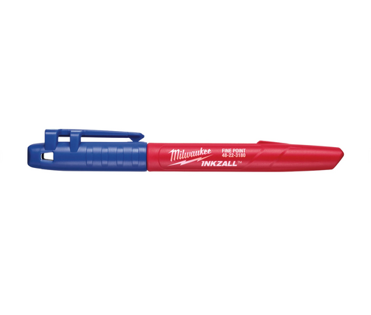 INKZALL Milwaukee Blue Fine Tip Marker