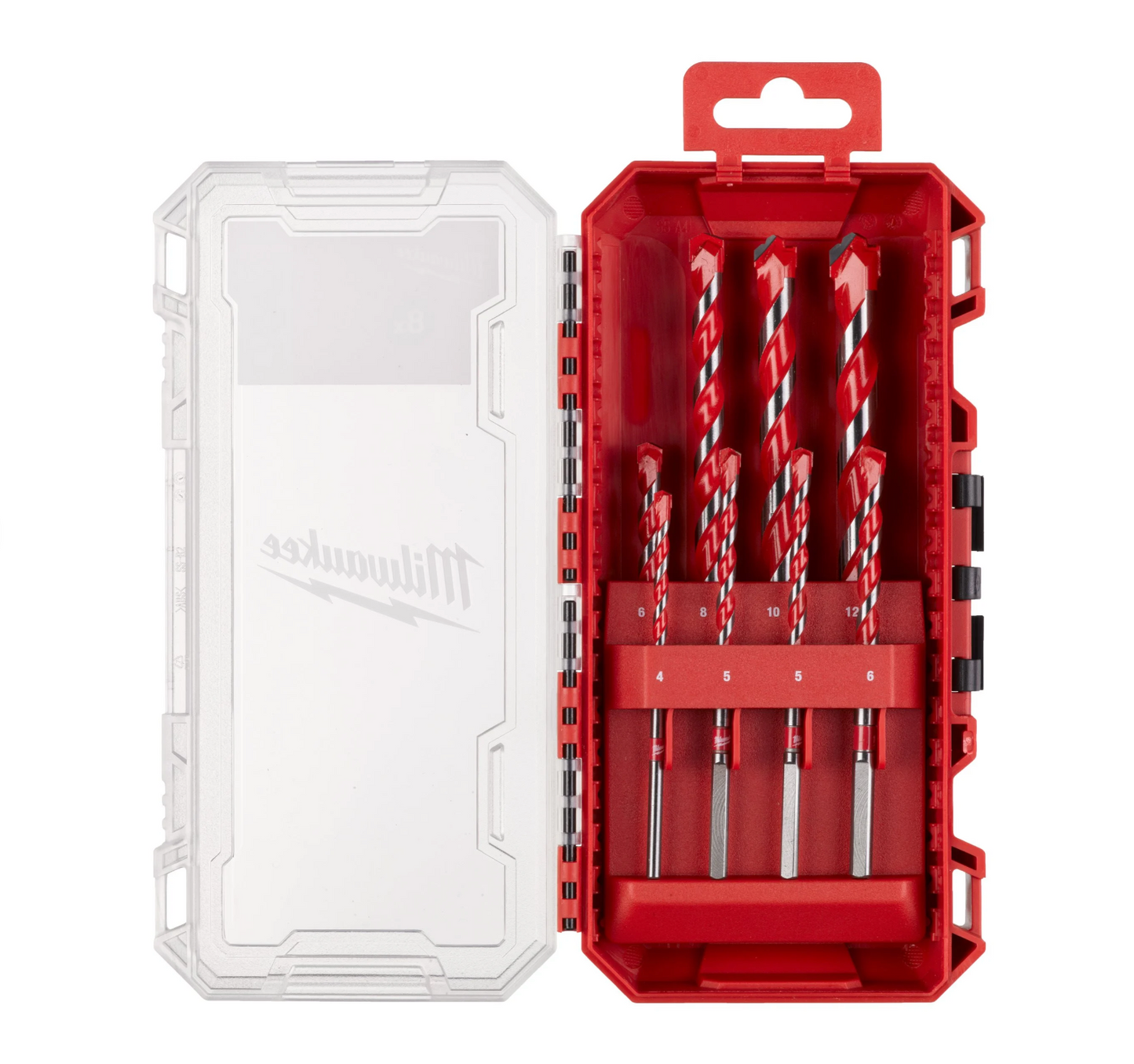 Set of 8 Premium Milwaukee drill bits