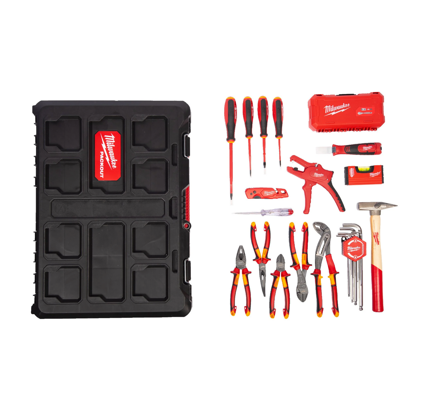 PACKOUT 62pcs Milwaukee Electrician Set