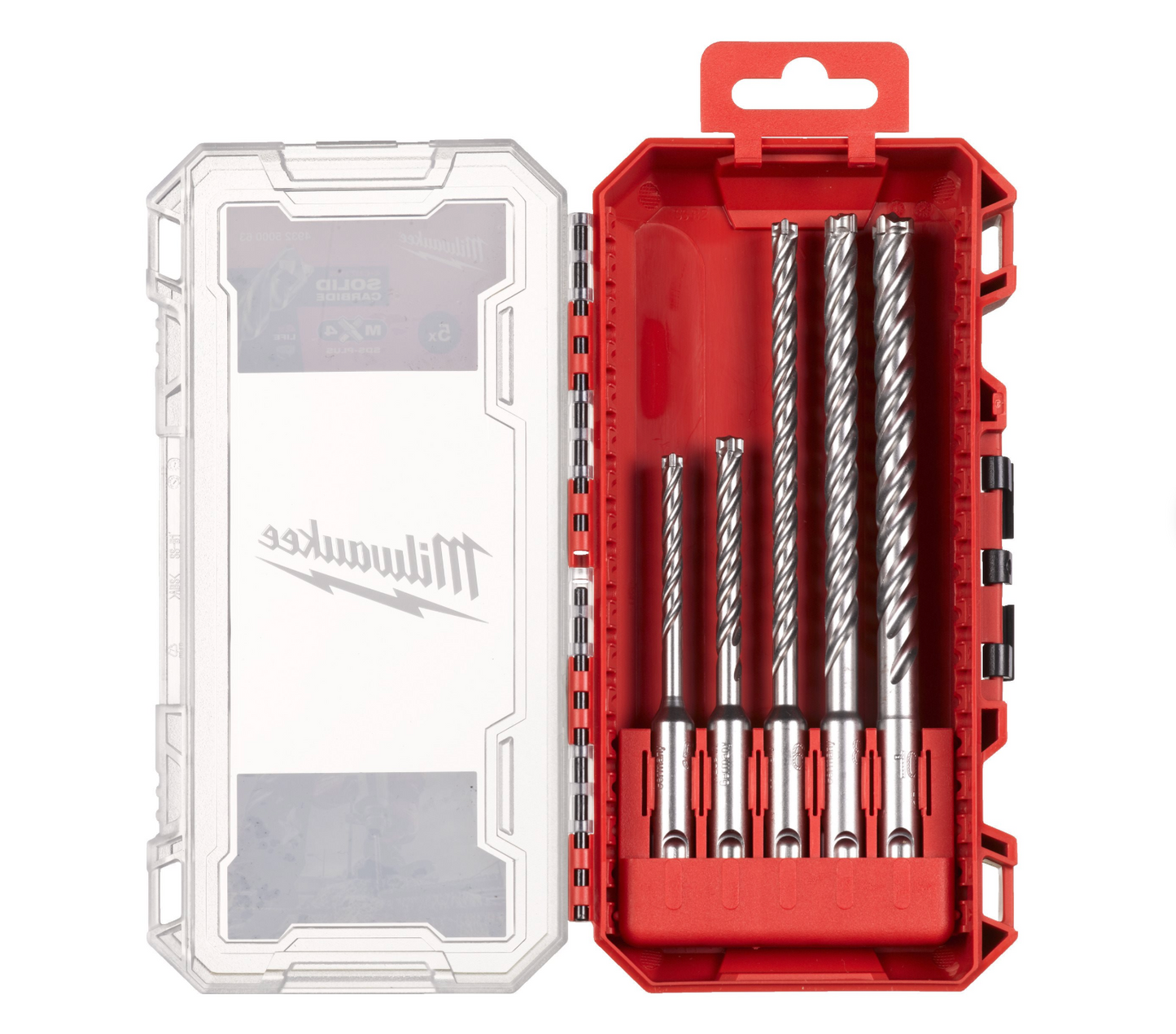 Estuche 5 brocas SDS-PLUS MX4 Milwaukee