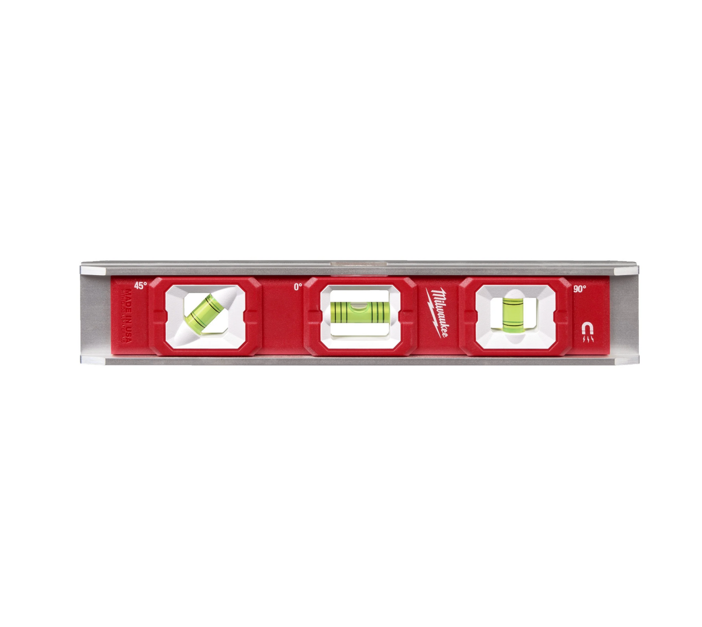 Nivel torpedo con 3 viales 25cm Milwaukee