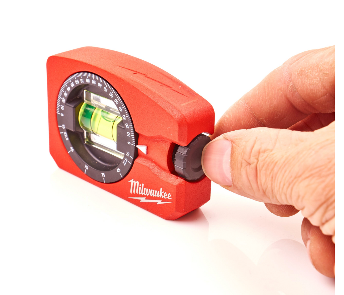 Nivel de bolsillo magnético ajustable 7.8cm Milwaukee