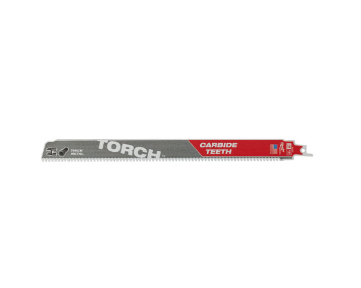 Hojas Sierra Sable Metal Heavy Duty TCT Torch Carbide 300x10mm Milwaukee