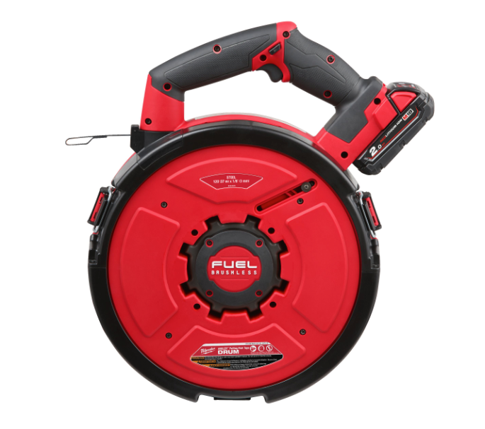 Milwaukee M18 Fuel M18 Steel Cable Puller + 2 × 2Ah Batteries + Charger, M18 FPFT-202 36m ST Set