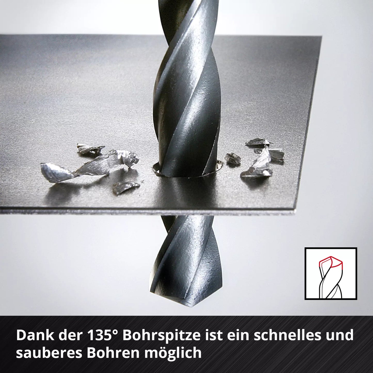 Juego de 6 brocas HSS-R LS Einhell 49423006