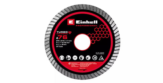 Disco de corte de diamante 76mm Einhell