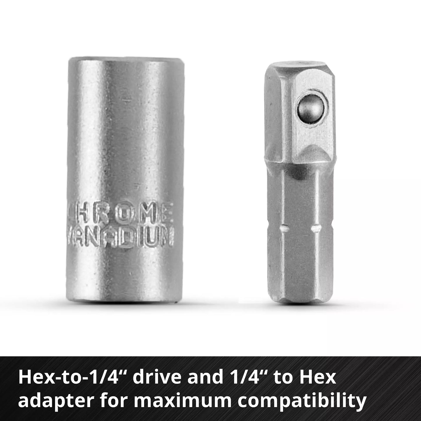 Juego de puntas y vasos L-CASE 37pcs LS Einhell 49109022