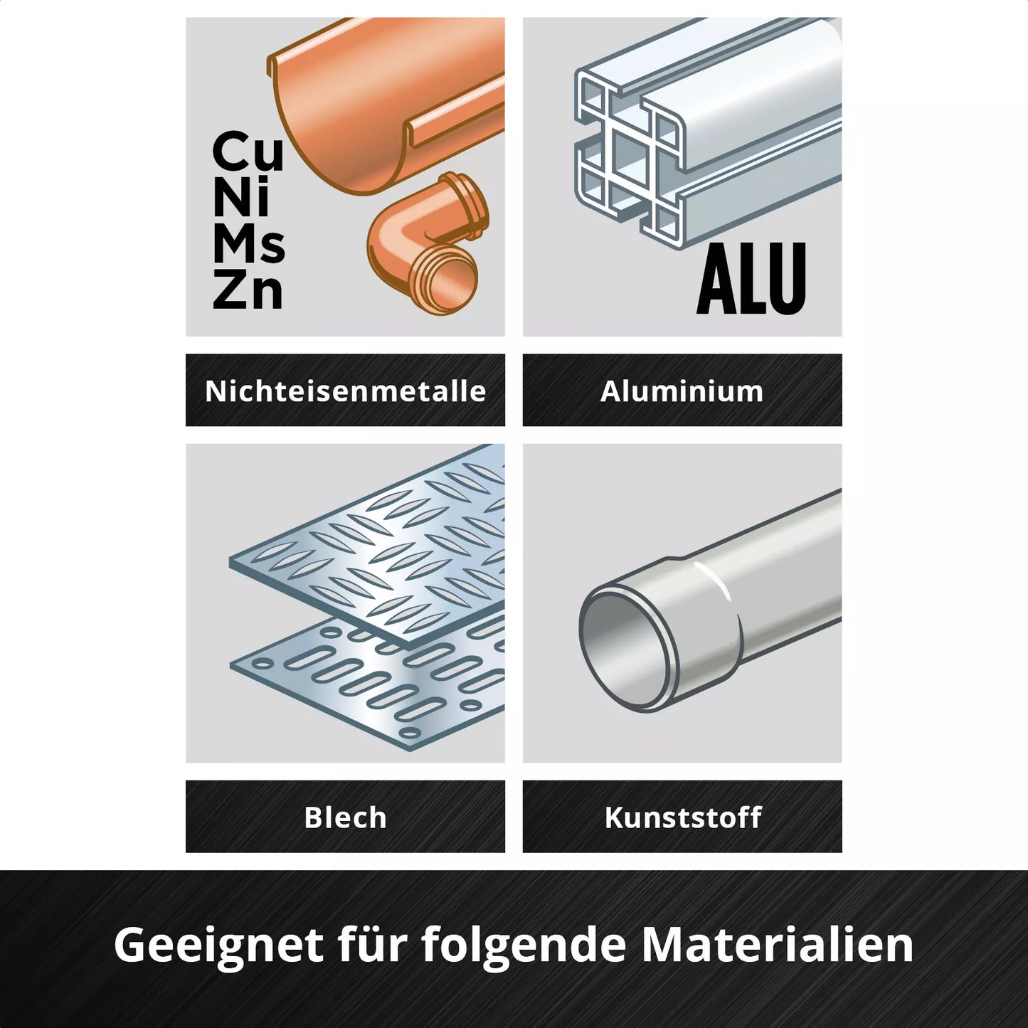 Juego de 6 brocas HSS-R LS Einhell 49423006