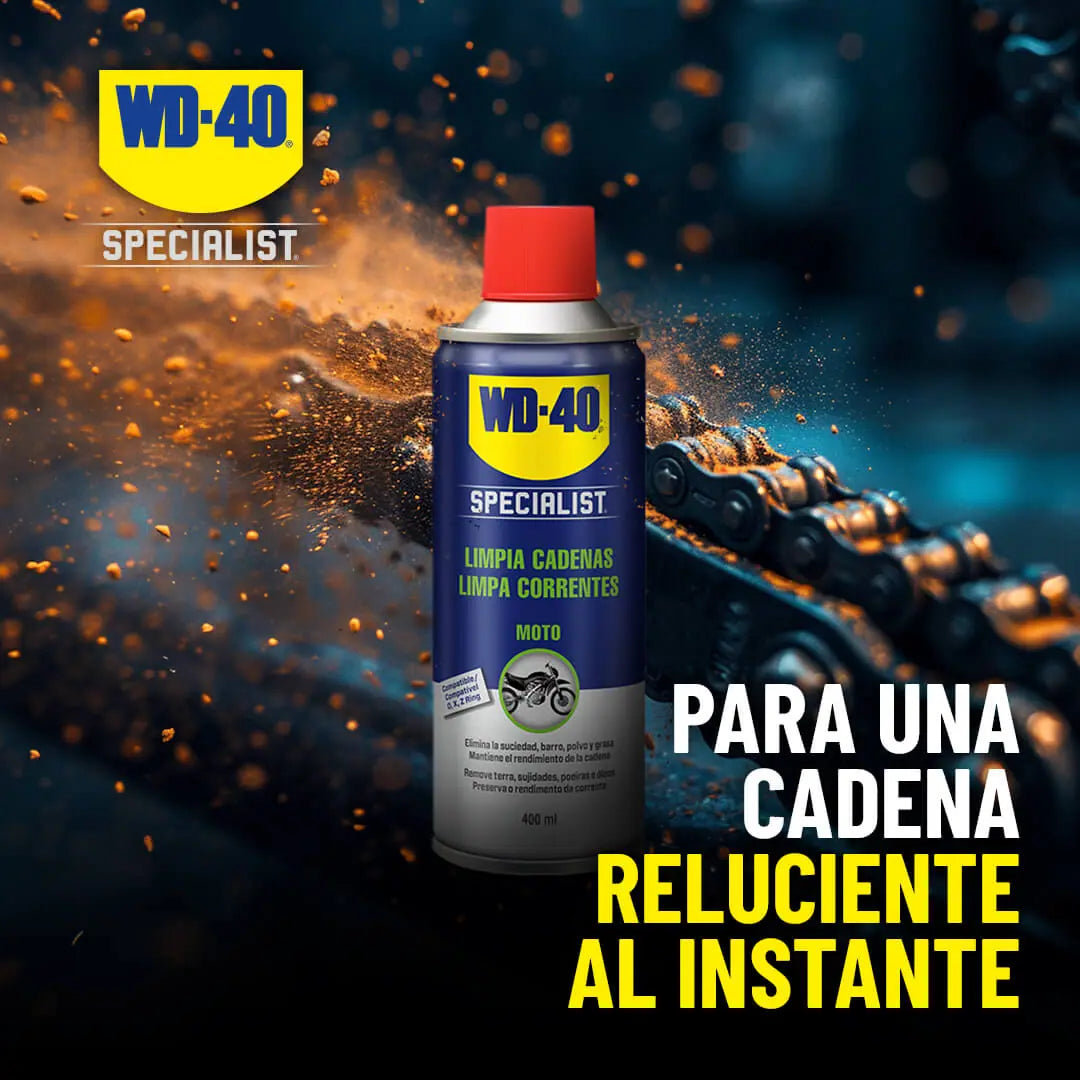 WD-40 Motorcycle Chain Cleaner 400ml