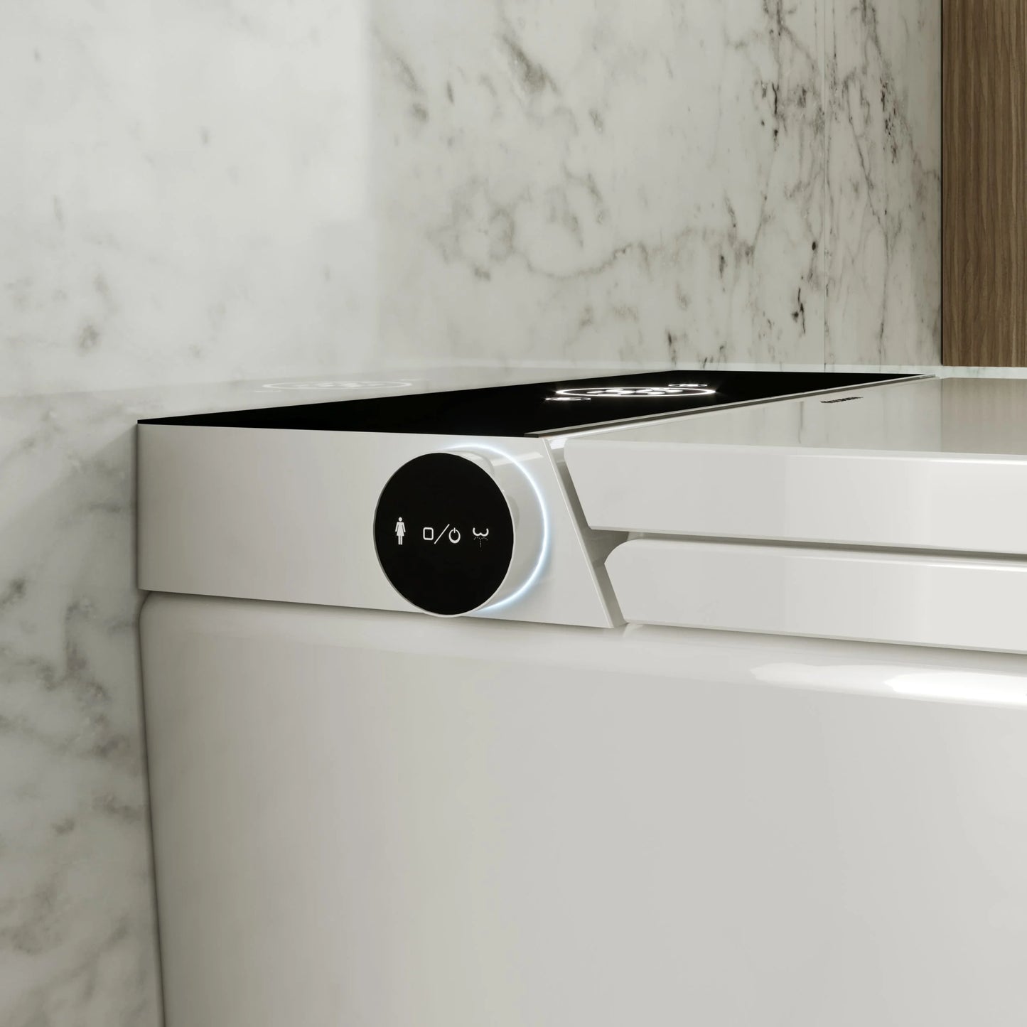 Mizubath Rada Floor Japanese Toilet with Smart Cleaning