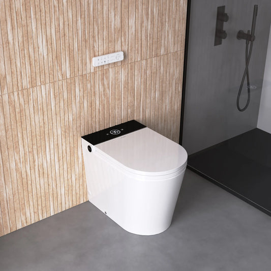 Mizubath Rada Floor Japanese Toilet with Smart Cleaning