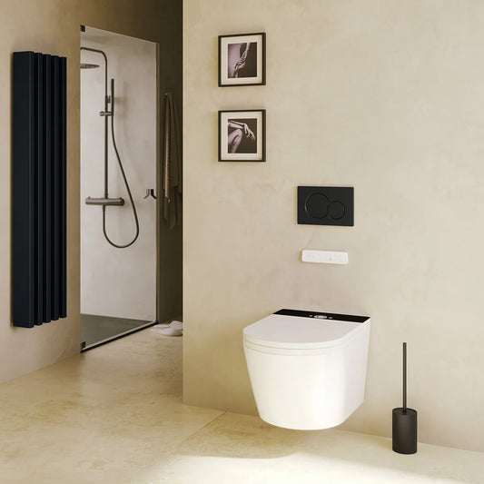 Mizubath Rada wall-hung Japanese Toilet with Smart Cleaning