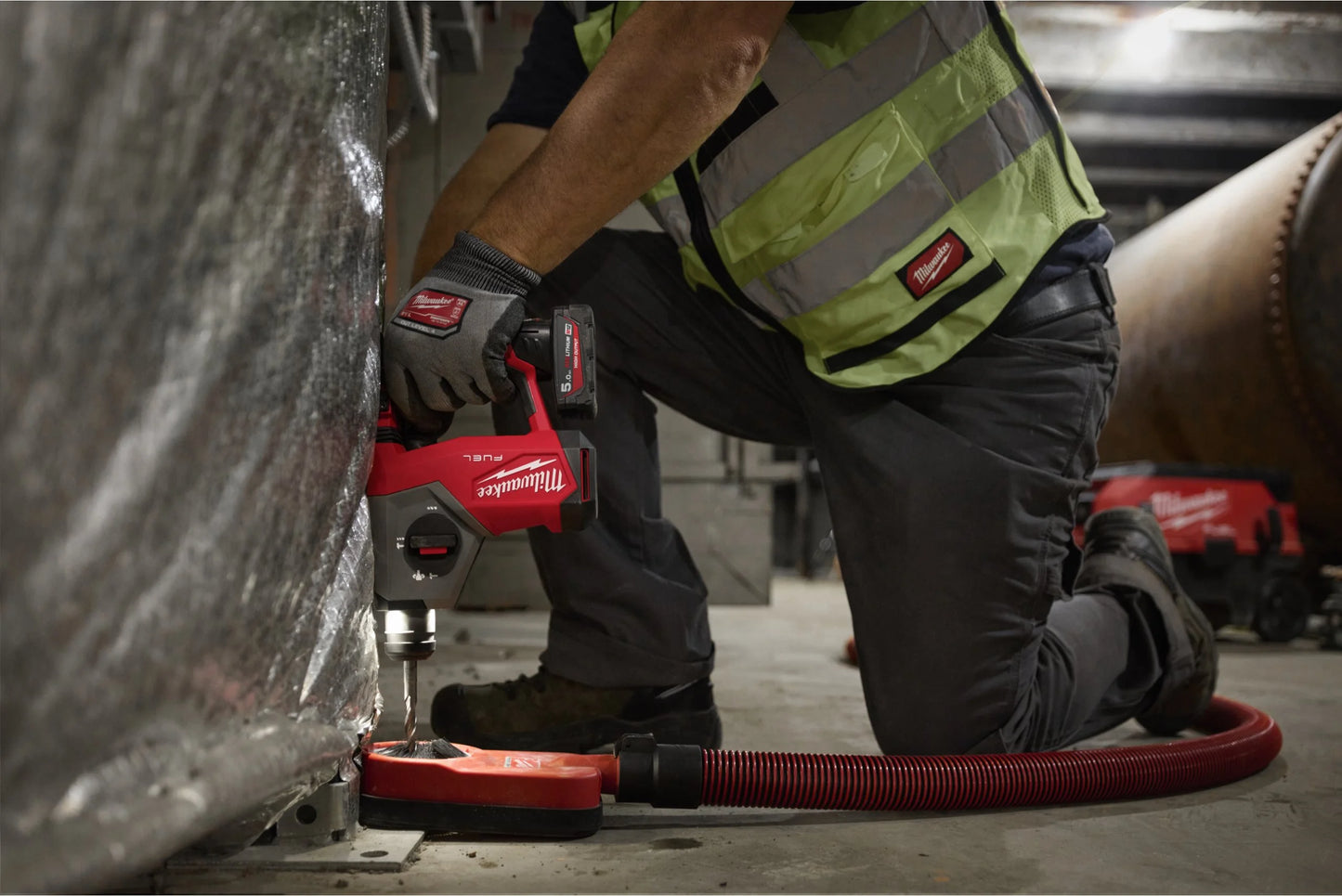 SDS-Plus M12 16mm Combination Hammer Milwaukee M12 FHAC16-0