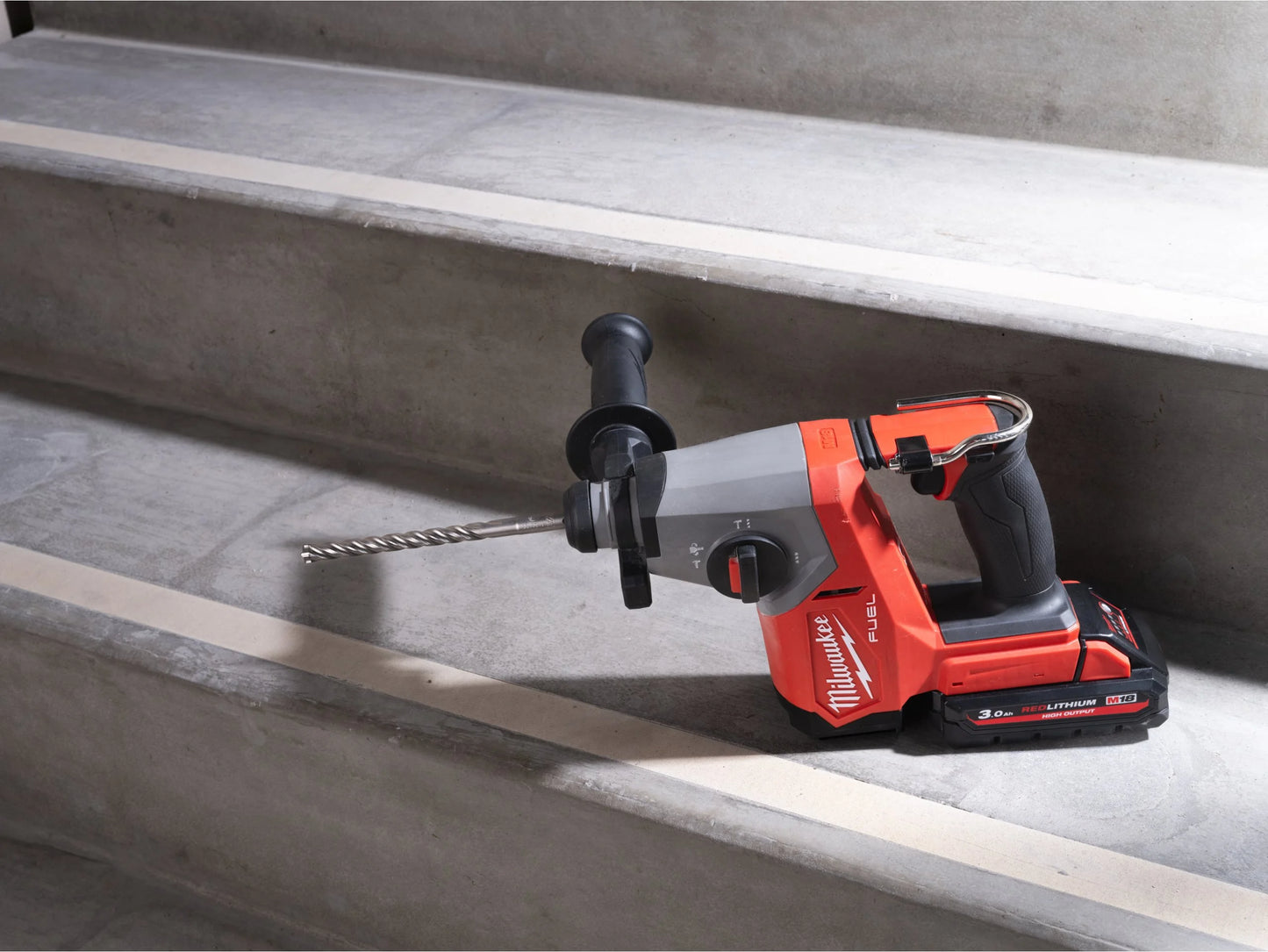 Martillo combinado SDS-Plus 16mm M18 Fuel 1,7J Milwaukee M18 FHAC16-0X
