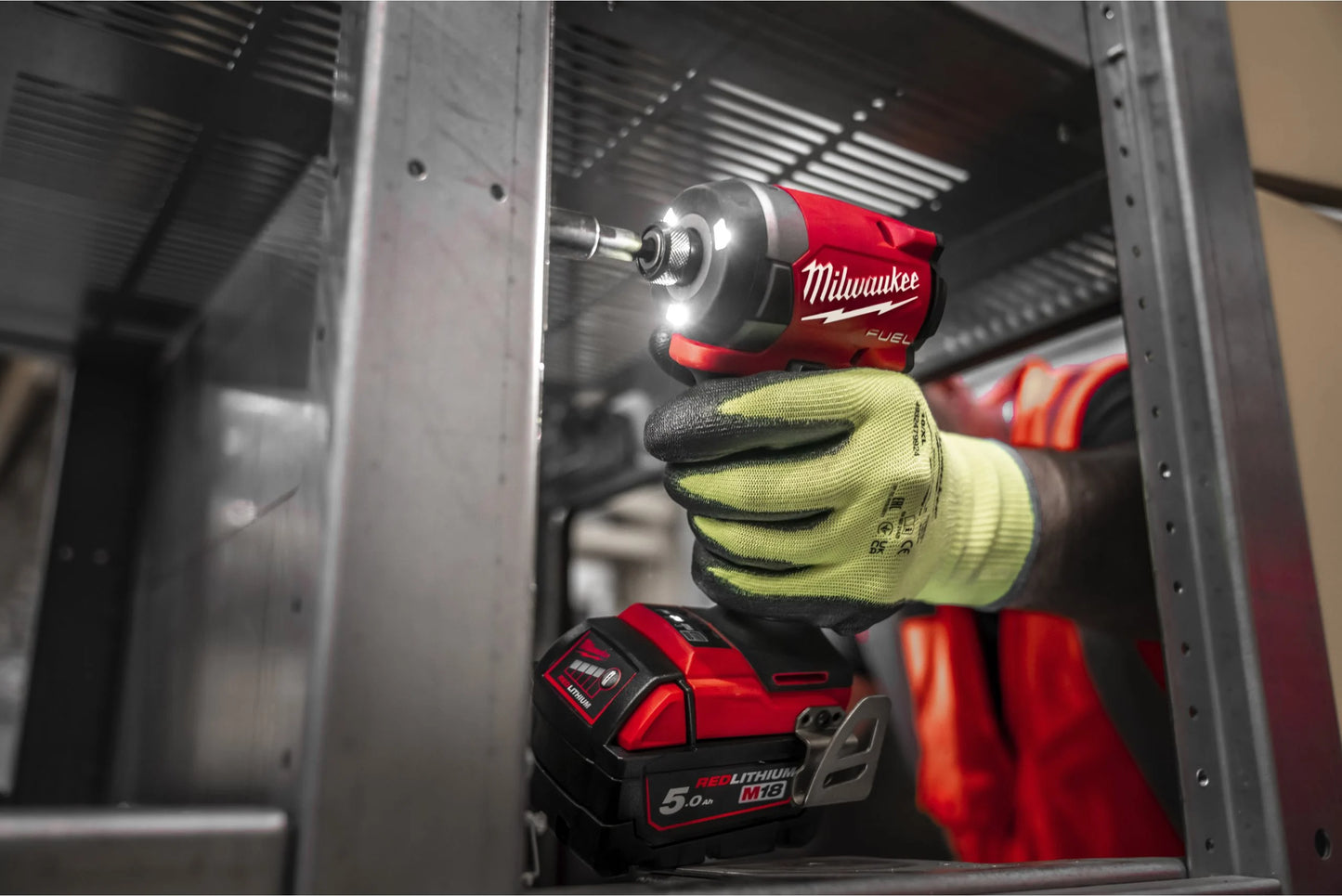 Milwaukee M18 FID3-502X M18 FUEL ¼″ hex impact driver + 2 × 5Ah batteries + charger + case