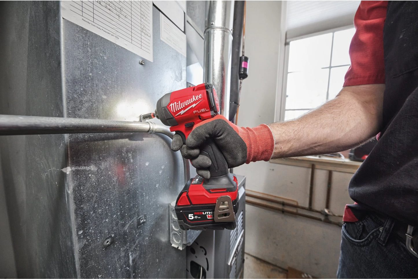 Milwaukee M18 FID3-502X M18 FUEL ¼″ hex impact driver + 2 × 5Ah batteries + charger + case