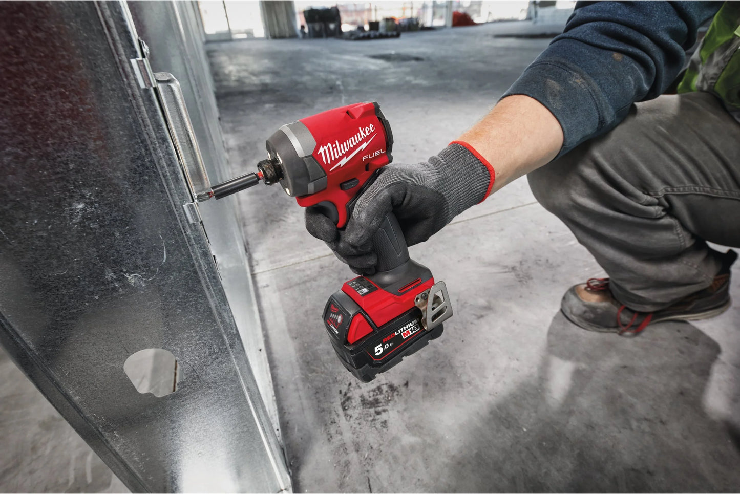 Milwaukee M18 FID3-502X M18 FUEL ¼″ hex impact driver + 2 × 5Ah batteries + charger + case