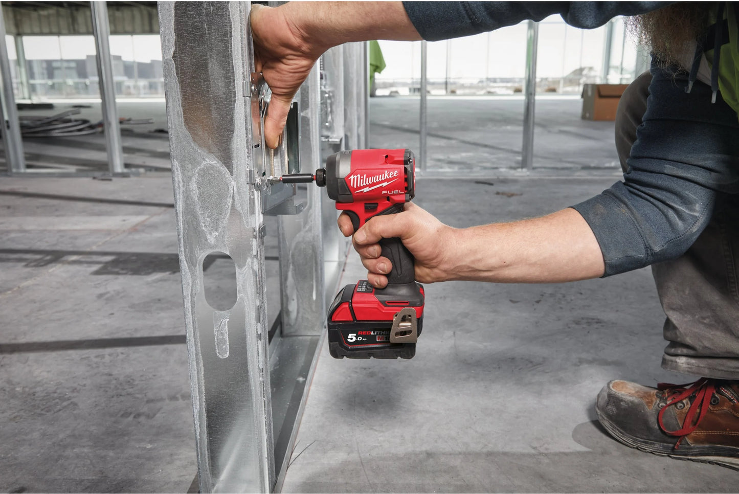 Milwaukee M18 FID3-502X M18 FUEL ¼″ hex impact driver + 2 × 5Ah batteries + charger + case