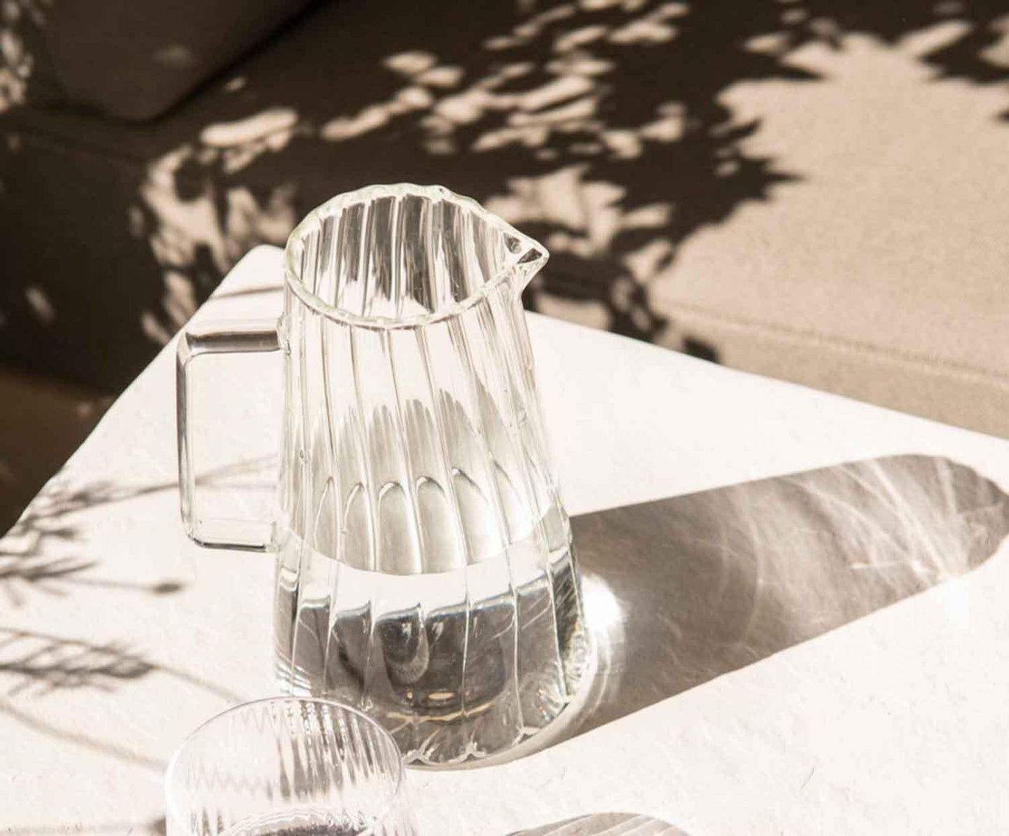 Andrea House 1L Glass Water Pitcher