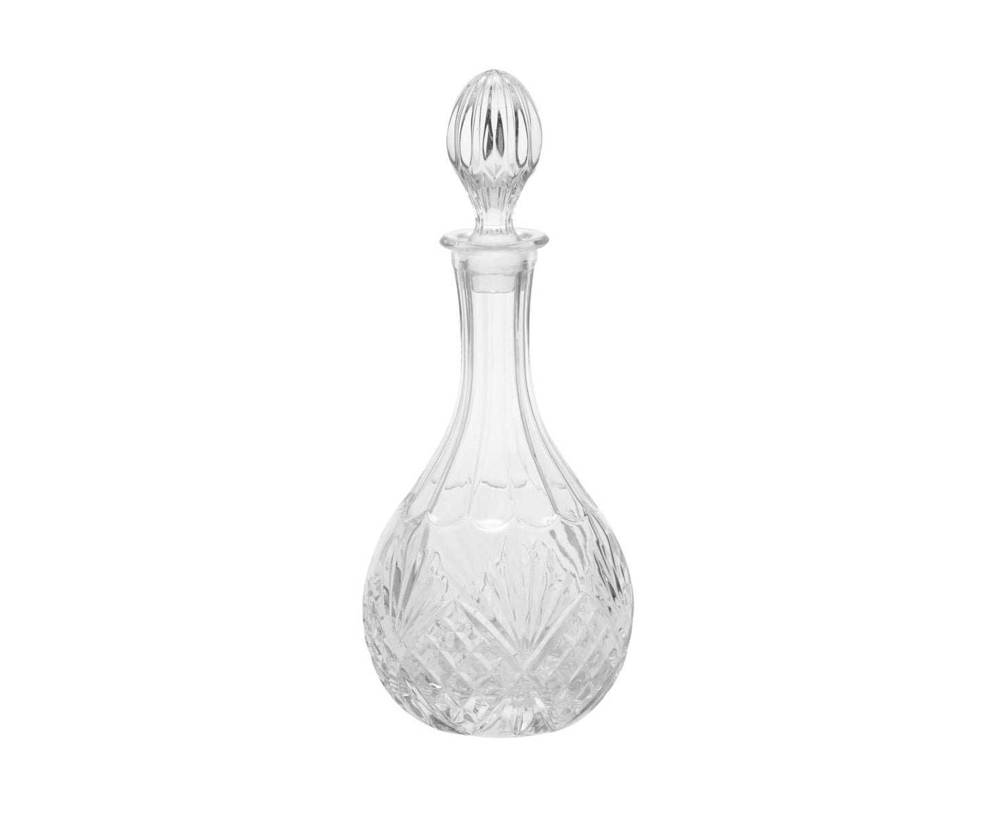 Vintage glass liquor bottle 850ml Andrea House