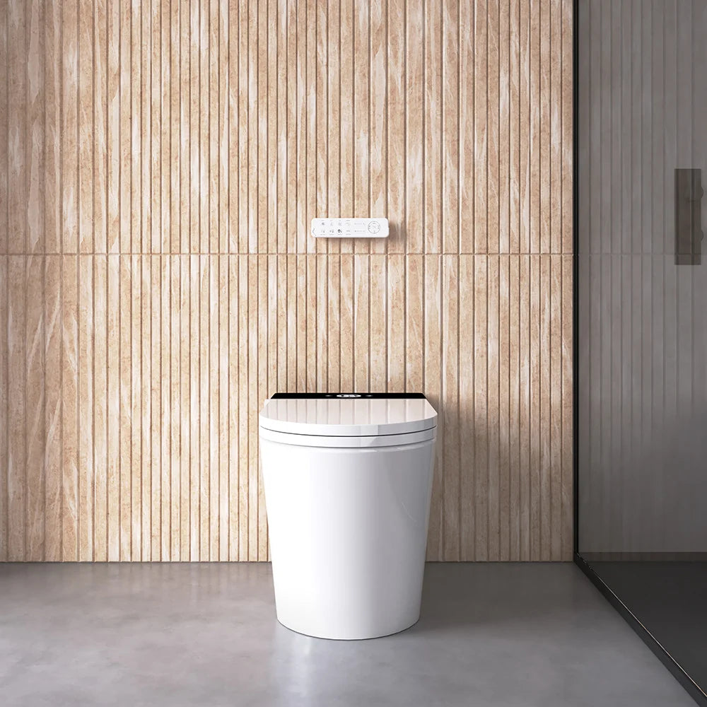 Mizubath Rada Floor Japanese Toilet with Smart Cleaning