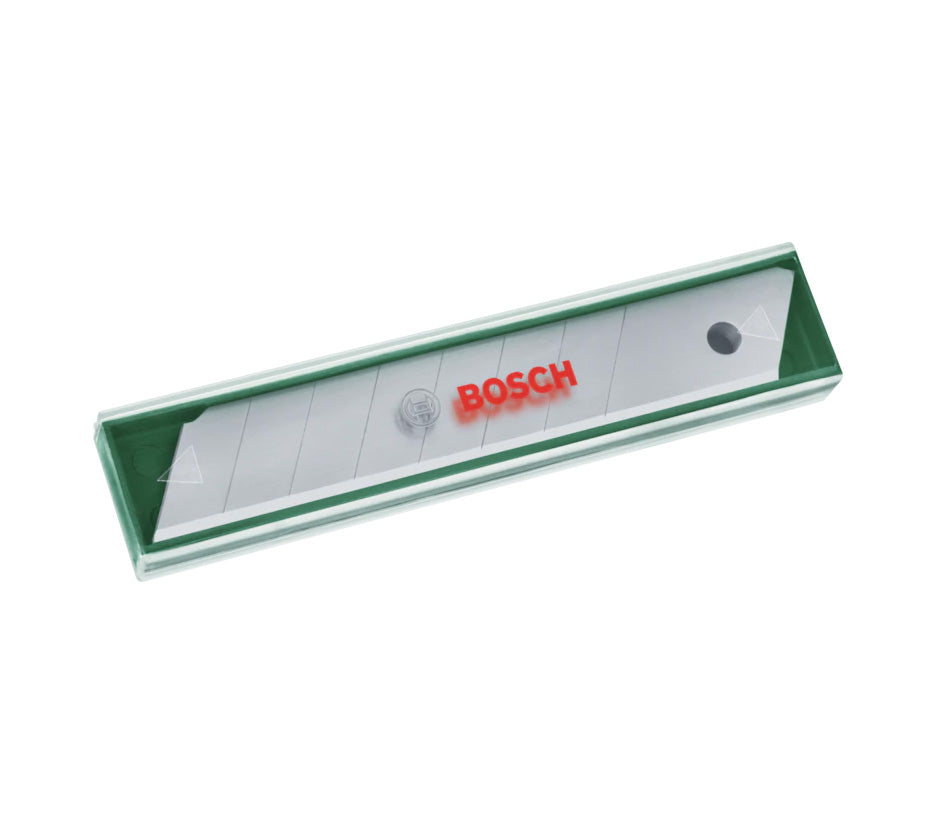 Hojas para cúter segmentadas 18mm 10uds Bosch
