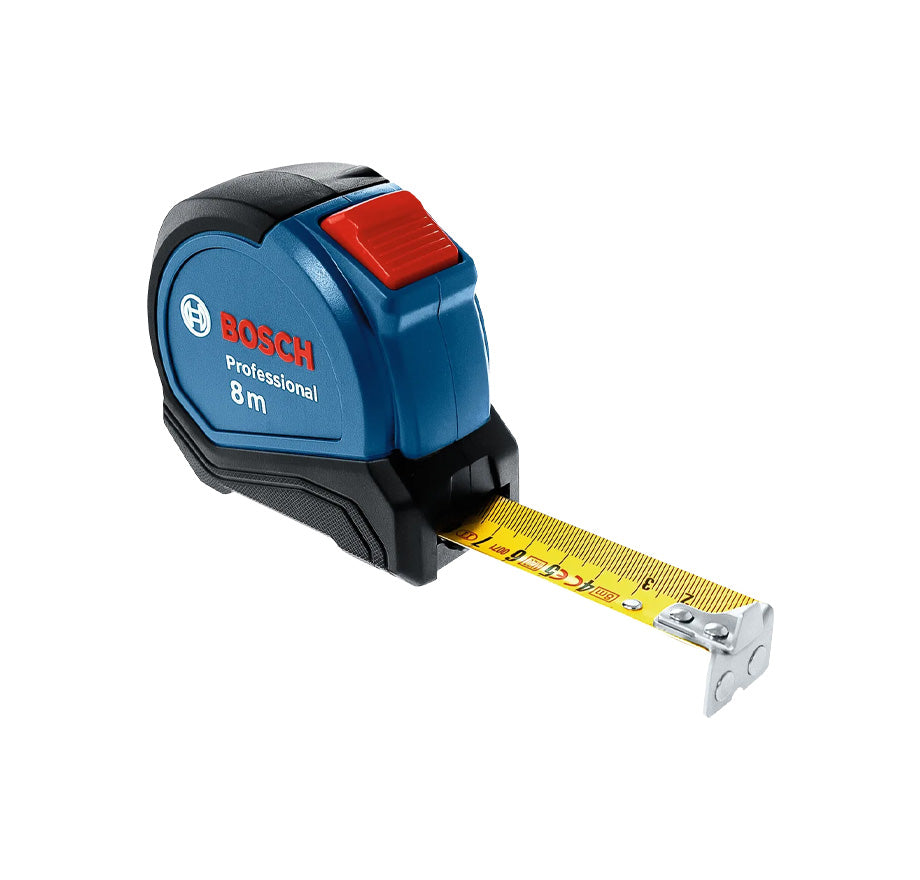 Bosch Pro 8 m Tape Measure with Automatic Lock