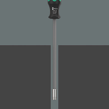 Bit-holder screwdriver with rigid blade 7 pieces Kraftform Kompakt 27 XL SHK 1 Wera