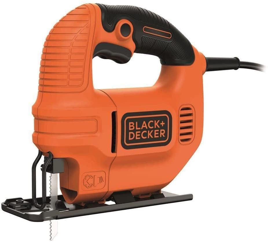 Sierra de calar Black & Decker KS501AT - caladora 400 W + caja de lata + hojas de calar BLACK + DECKER - 2